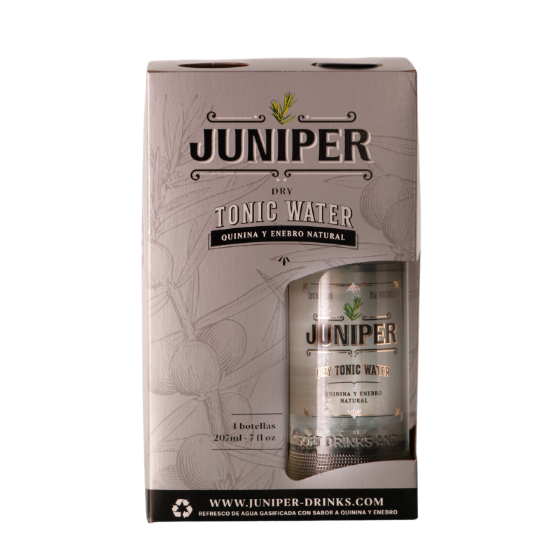 TÓNICA JUNIPER 4U 828ML DRY TONIC