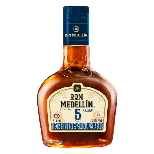 RON MEDELLIN 375ML 5 AÑOS MEDIA