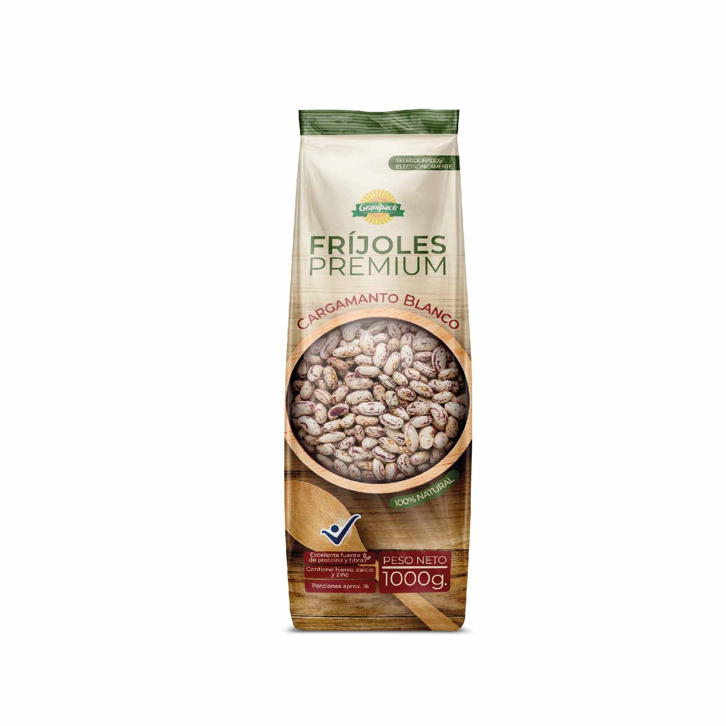 FRIJOL CARGAMANTO BLANCO 1000G GRANIPACK
