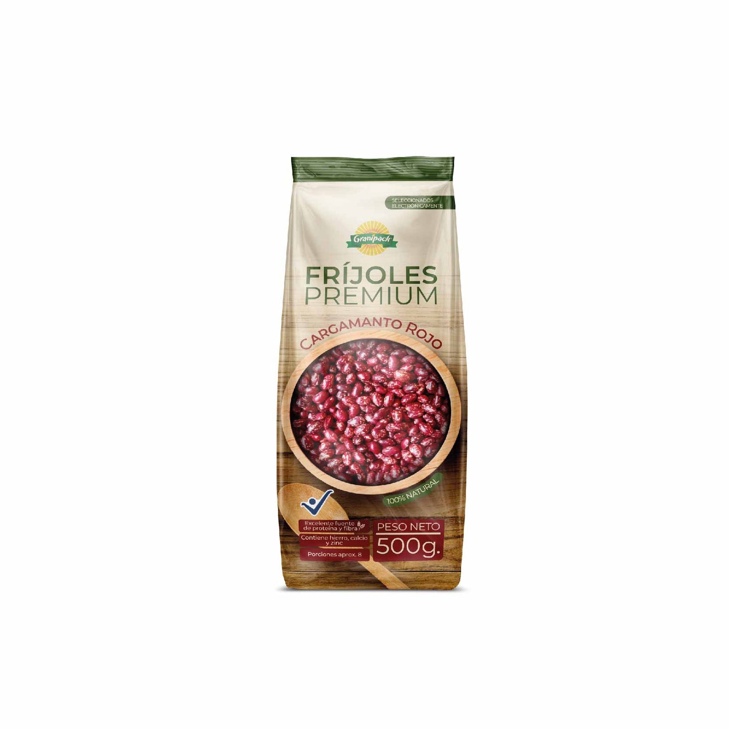 FRIJOL CARGAMANTO ROJO 500G GRANIPACK