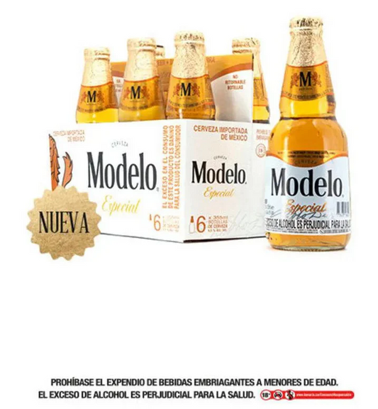 CERVEZA MODELO 6U 2130ML NRB