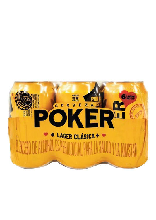 CERVEZA POKER EN LATA