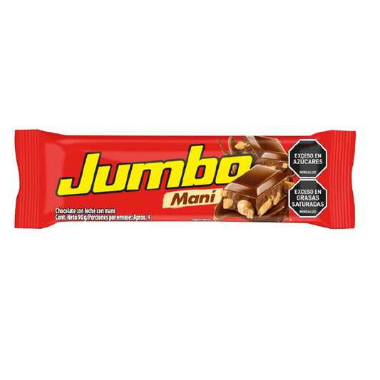 CHOCOLATINA JUMBO MANI 90G