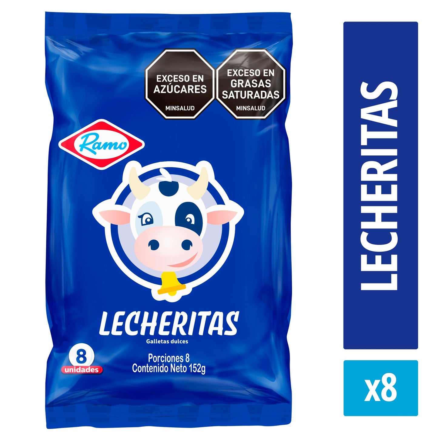 GALLETA RAMO 8U 152G LECHERITAS