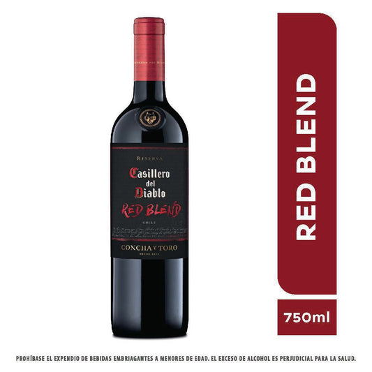 VINO CASILLERO DIABLO 750ML RED BLEND