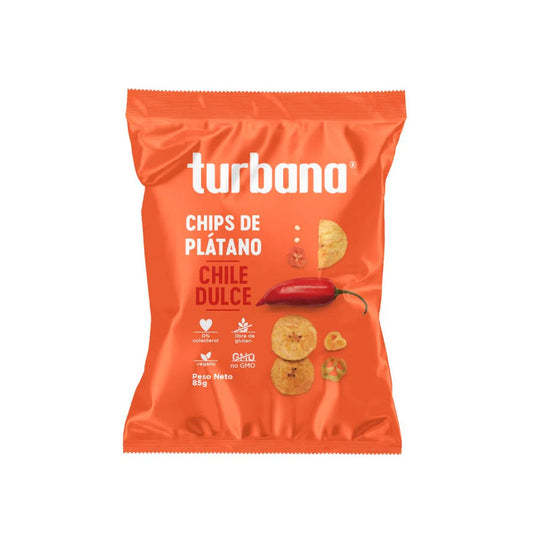 CHIPS DE PLATANO CHI/DUL 85G TURBANA