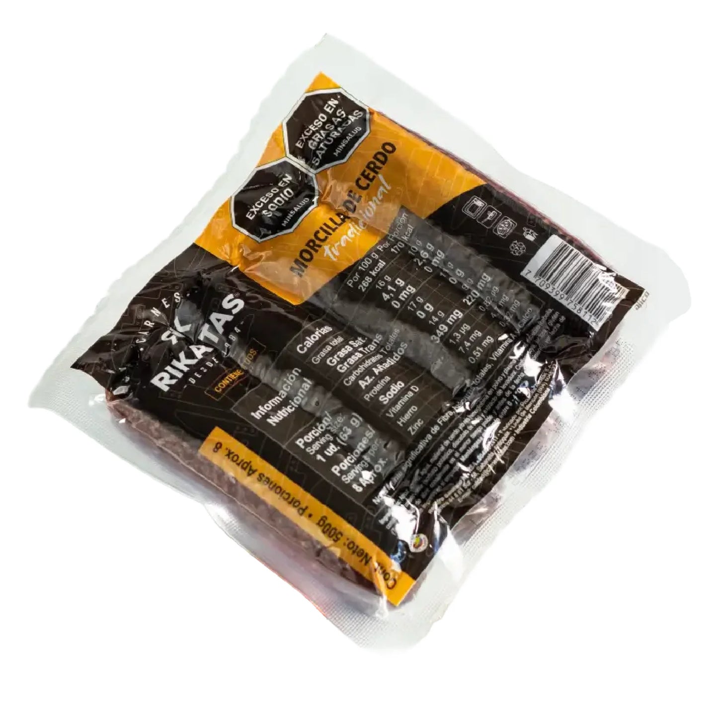 MORCILLA RIKATAS 500G TRADICIONAL