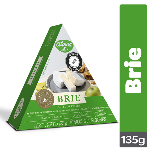 QUESO BRIE ALPINA 135GR