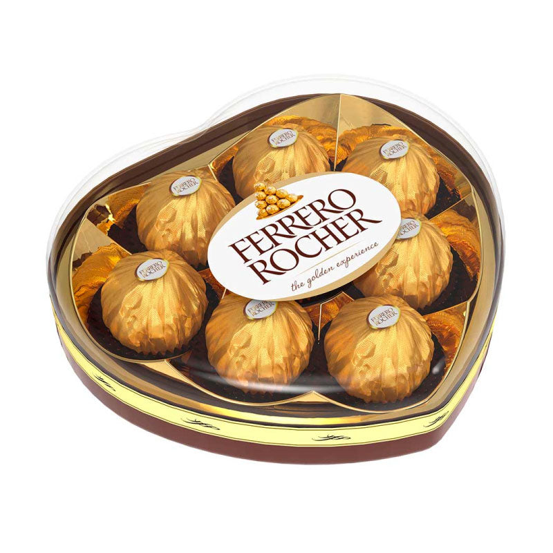 CHOCOLATE FERRERO ROCHER CORAZON 8U ESTUCHE