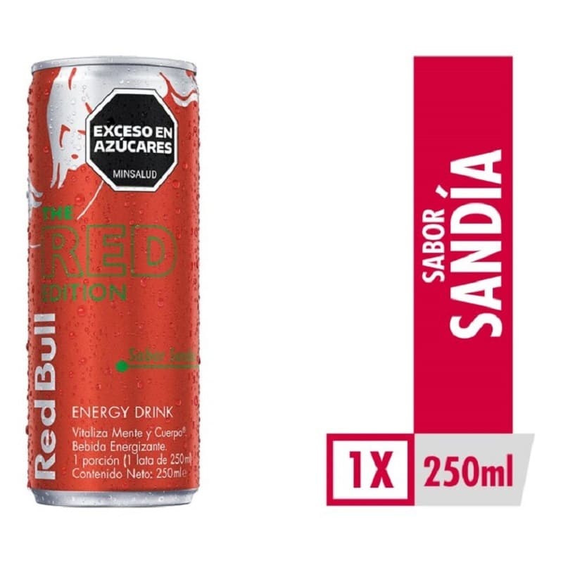 BEBIDA REDBULL 250ML ENERGIZANTE SANDIA