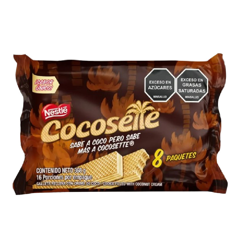 GALLETA COCOSETTE  368G WAFER