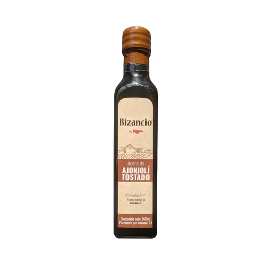 ACEITE AJONJOLI VIRGEN 240ML BIZANCIO TOSTADO