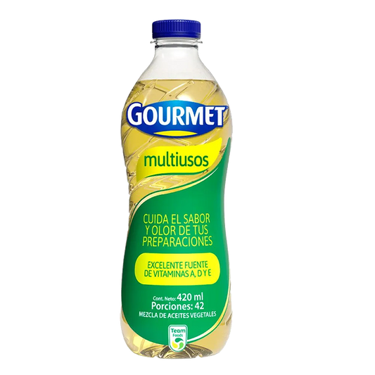 ACEITE GOURMET 420ML FAMILIA MULTIUSOS