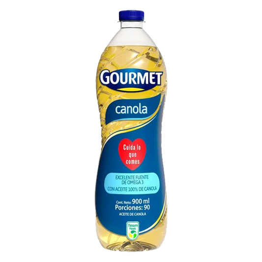 ACEITE GOURMET 900ML CANOLA