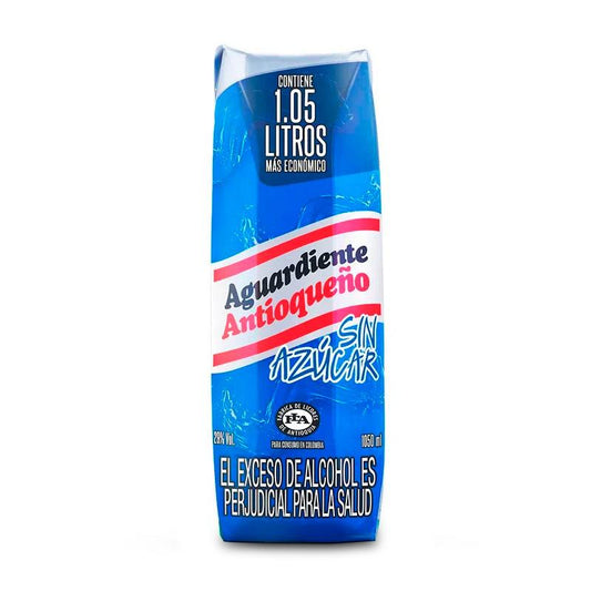 AGUARDIENTE ANTIOQUENO TETRA AZUL