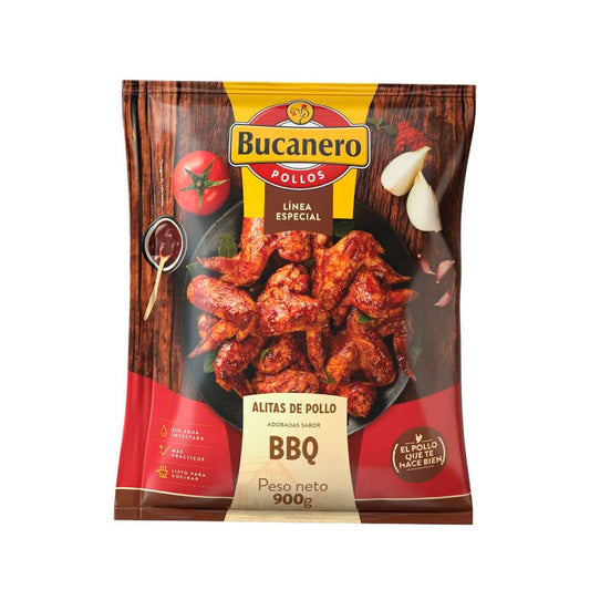 ALITAS BBQ BUCANERO 9U  900G