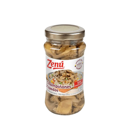 CHAMPINONES ZENU 230G TAJADO