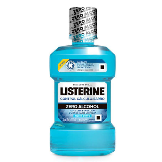 ENJUAGUE LISTERINE 180ML ZERO ALCOHOL