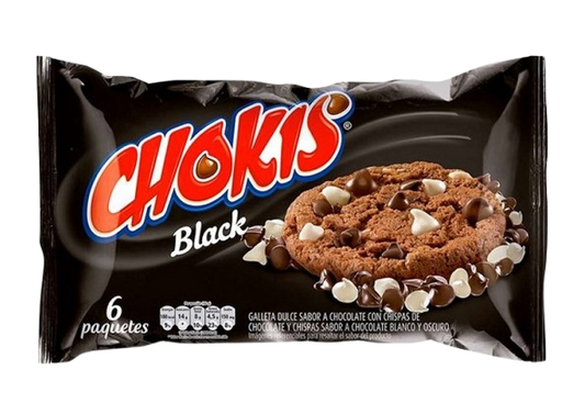 GALLETA CHOKIS 6U 222G CHISPAS BLACK