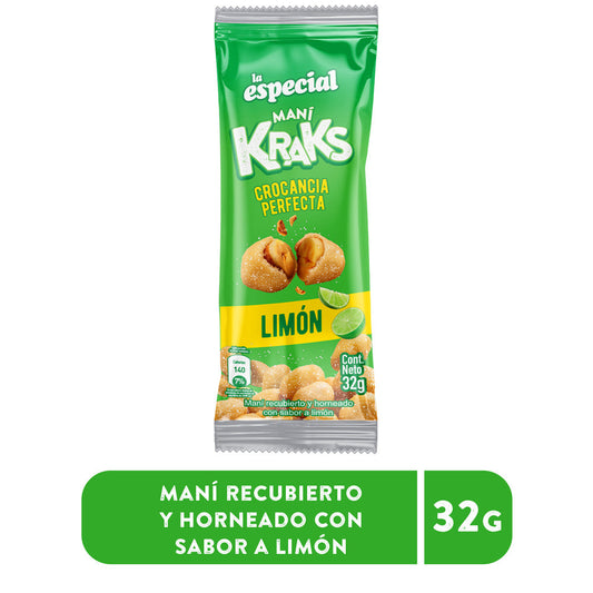 MANI LA ESPECIAL 32G KRAKS LIMON