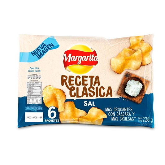 PAPA RECETA CLASICA 6U 38G NATURAL