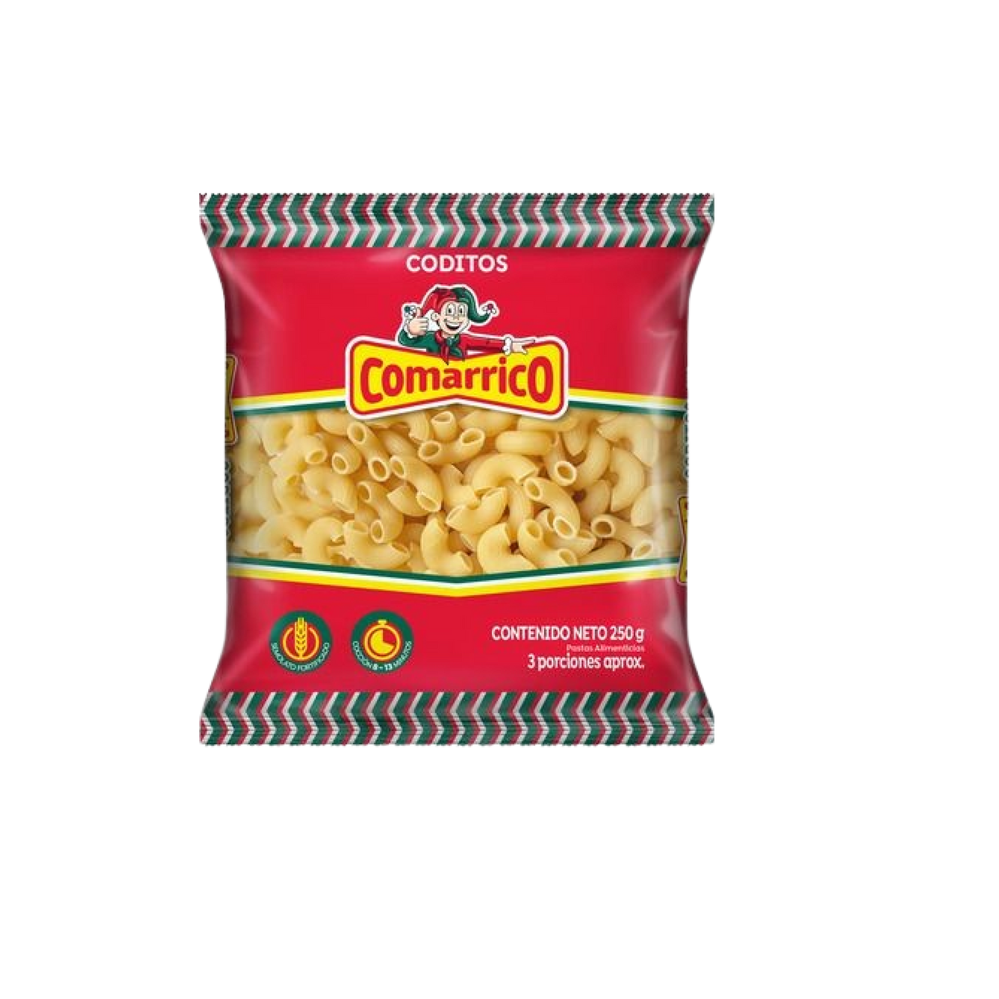 PASTA COMARRICO 250G CODITOS