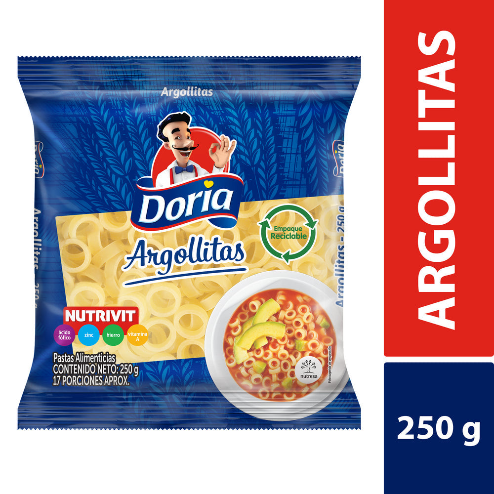 PASTA DORIA 250G ARGOLLITA