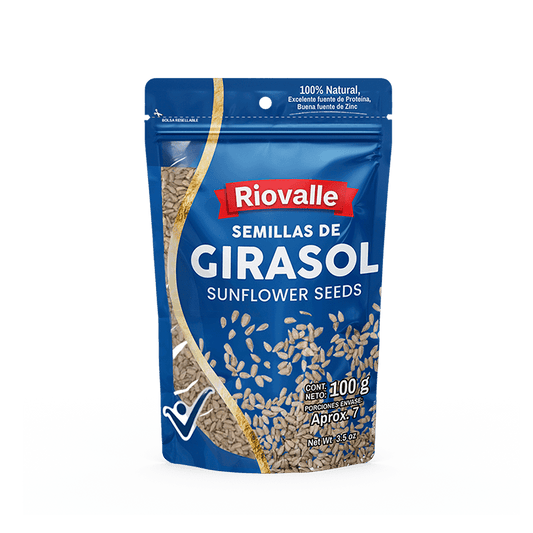 SEMILLAS GIRASOL 100G RIOVALLE