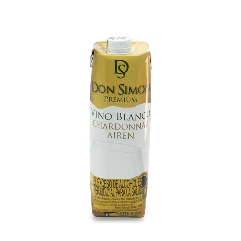 VINO DON SIMON 1000ML TETRA CHARDONAY