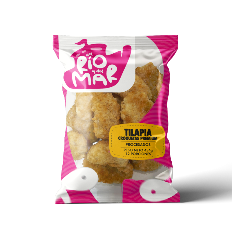 CROQUETAS TILAPIA DEL RIO/MAR 454G PREMIUM