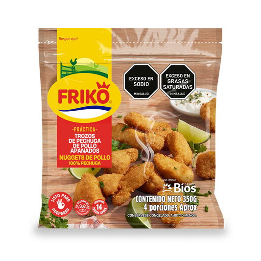 TROZOS PECHUGA FRIKO 350G  CONGE APANADO